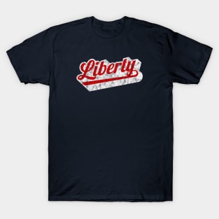 Show Your Support for LIberty with this vintage design T-Shirt